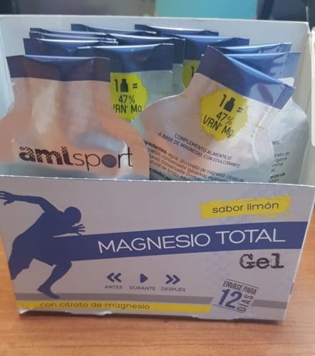 Magnesio Total Gel - Caja de 12 geles - AMSLSPORT photo review