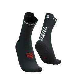 Pro Racing Socks RUN HIGH V4.0  Black/White/Core Red Compressport