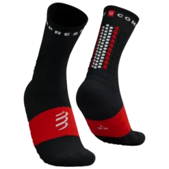 Ultra Trail Socks V2.0Black/White/Core Red  Compressport